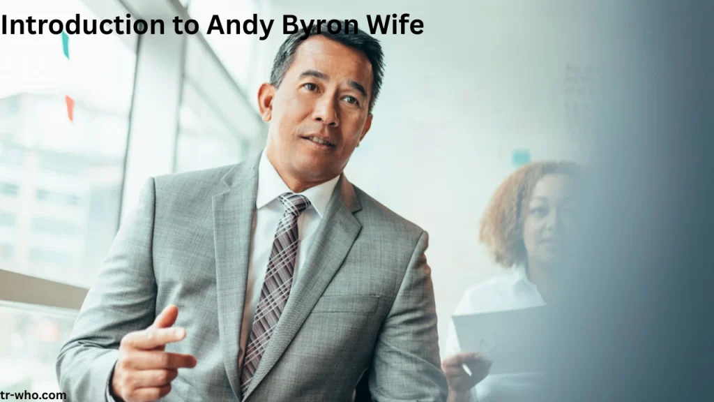 Introduction to Andy Byron Wife